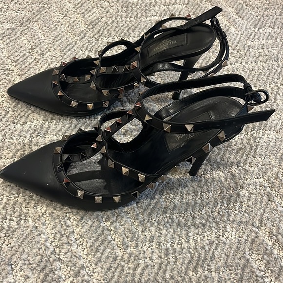 Valentino Rock Stud Caged Heels 39.5 - Picture 2 of 9